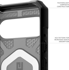 Чохол UAG for Google Pixel 10 Pro XL - Pathfinder Clear MagSafe Ash (614470113140)
