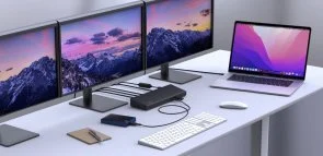 Фото: Док-станція Belkin Universal Triple Display Dock (INC007VFBK) № 8 | KTC