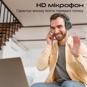 Гарнітура Promate Takt Midnightgreen (6959144066288)