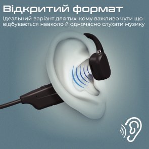  Гарнітура Promate Ripple Black (6959144060156)