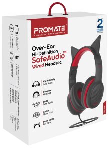Навушники Promate Simba Onyx (6959144058931)
