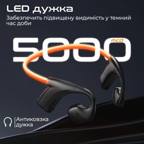 Гарнітура Promate Rippleglow Black (6959144066561)