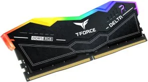 Фото: Оперативна пам’ять Team T-Force Delta RGB Black DDR5 2x32GB (FF3D564G6000HC38ADC01) № 3 | KTC
