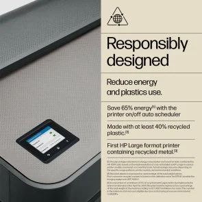 Фото: Плотер HP DesignJet T650 36 A0 Plus with Wi-Fi (5HB10D) № 9 | KTC