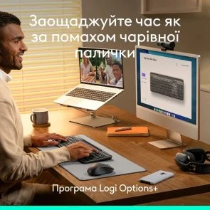Фото: Клавіатура Logitech Signature Slim Solar Plus K980 Graphite (920-013764) № 8 | KTC