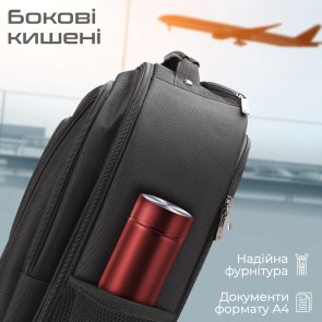 Рюкзак для ноутбука Promate Mogul-tr Black (6959144062808)