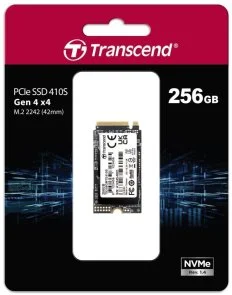 Фото: SSD-накопичувач Transcend 410S 2242 PCIe 4.0 x4 NVMe 256GB (TS256GMTE410S) № 2 | KTC
