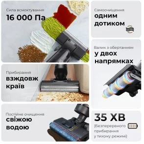 Фото: Ручний бездротовий пилосос Dreame G10 Pro (HHR20A) № 3 | KTC