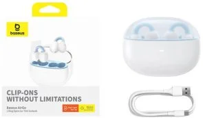 Фото: Навушники Baseus AirGo 1 Ring TWS White (A00069201223-00) № 11 | KTC