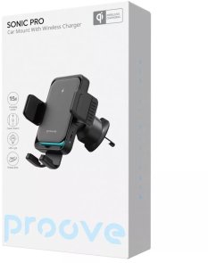 Автотримач Proove Sonic Pro 15W black