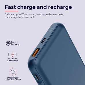 Батарея універсальна Trust Redoh Fast 10000mAh 20W Blue (25032_TRUST)