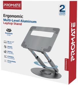 Підставка для ноутбука Promate Deskmate-6 Grey (6959144061115)