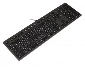 Фото: Клавіатура A4tech FX60 Fstyler White backlit Grey (FX60 USB (Grey) White backlit) № 4 | KTC
