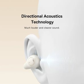 Навушники Baseus Bass 15 Clip Open-Ear TWS white (A00079500223-00)