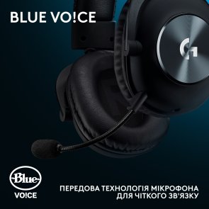 Гарнітура накладна Logitech G Pro X SE, Black ( Gaming )