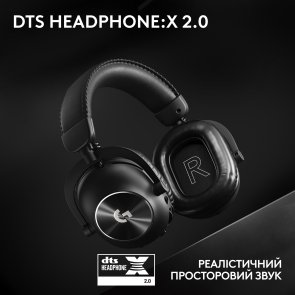 Гарнітура Logitech G Pro X 2 Lightspeed Wireless Black (991-000550)