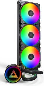 Система рідинного охолодження Montech Lightflow ARGB 360 Black (LIGHTFLOW ARGB 360 B)