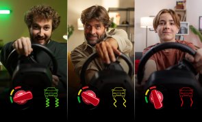 Кермо Thrustmaster T98-P Ferrari 296 GTB з педалями для PC/PS4/PS5