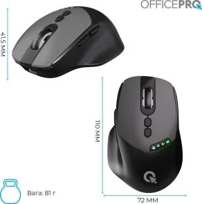 Фото: Миша OfficePro M520B Black № 12 | KTC