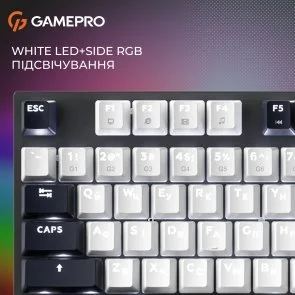 Фото: Клавіатура GamePro Genesis Joker MK144B Red Switches USB Black № 5 | KTC
