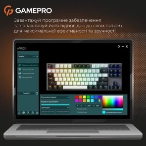 Фото: Клавіатура GamePro Genesis Joker Pro MK124G Red Switches Wireless (MK124G Pro) № 13 | KTC