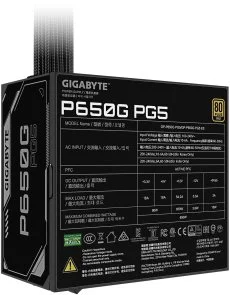 Фото: Блок живлення Gigabyte 650W P650 (GP-P650G PG5) № 5 | KTC