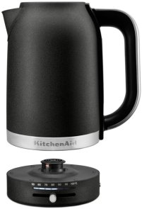 Електрочайник KitchenAid Variable Temperature Kettle 1.7L 5KEK1701 Volcano Black (5KEK1701EBK)