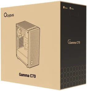 Фото: Корпус Ocypus Gamma C70 ARGB White with window (GAMMA-C70-WHG400XX-GL) № 10 | KTC