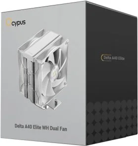 Фото: Кулер для процесора Ocypus Delta A40 Elite Dual Fan White (DELTA-A40-WH2NNWN00X-GL) № 9 | KTC