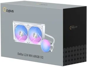 Фото: Система рідинного охолодження Ocypus Delta L24 WH ARGB V2 (DELTA-L24-WH2AAWNN02X-GL) № 8 | KTC