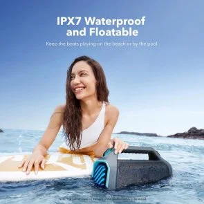 Фото: Портативна колонка Anker SoundCore Boom 2 Plus Blue (A3134031) № 6 | KTC