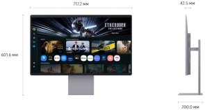 Монітор Samsung LS32FM902SIXUA Silver