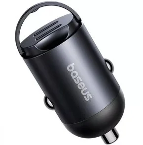 Фото: Автомобільний зарядний пристрій Baseus Tiny Star Mini 30W Gray (C00035001121-03) № 3 | KTC