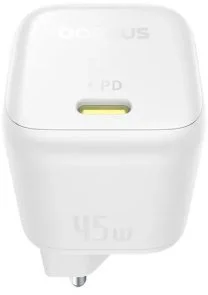 Фото: Зарядний пристрій Baseus PicoGo GaN 45W White (P10176800213-00) № 2 | KTC