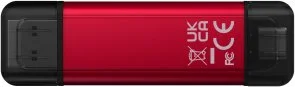 Фото: Зовнішній SSD-накопичувач Kingston Dual Portable 1TB Red (SPSD/1TB) № 5 | KTC