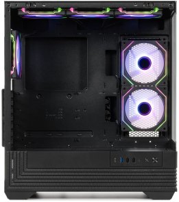 Корпус QUBE Fort ARGB Black with window (FORT_GBNU3)