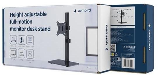 Кронштейн Gembird MS-D1ST-03 Black