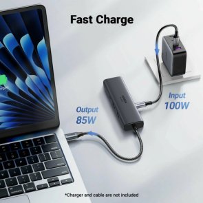 USB-хаб UGREEN 6in1 CM512 Grey (45000)
