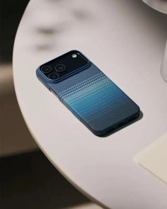 Чохол Pitaka for Apple iPhone 17 Pro - Ultra-Slim Moonrise (KI1703MP)