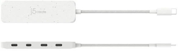 Фото: USB-хаб J5create JCH345EW-N White № 4 | KTC