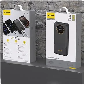 Фото: Батарея універсальна Dudao K12 Pro 20000mAh 22.5W Blac (6976625333899) № 4 | KTC