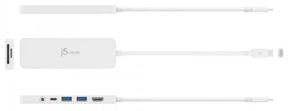 Фото: USB-хаб J5create JCD373-N White № 3 | KTC