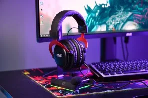 Фото: Гарнітура 2E Gaming HG355 Black (2E-HG355BK-7.1) № 9 | KTC