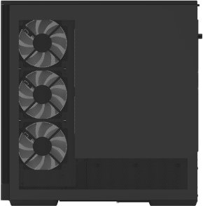 Корпус AeroCool P500A-BK-v1 Black with window (ACCM-PN08143.11)