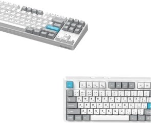 Клавіатура GamePro Asgard Ragnar MK285WH WL/BT/USB White