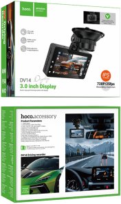 Відеореєстратор Hoco DV14 Black (6942007653961)
