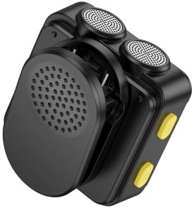 Радіосистема Hoco L17 Lightning/Type-C Black (6942007645997)