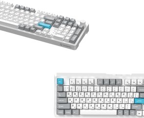 Клавіатура GamePro Asgard Drakkar MK305WH WL/BT/USB White