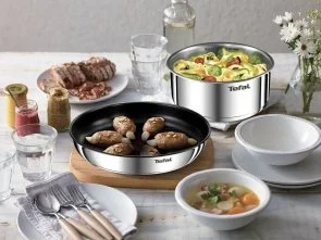 Фото: Набір змішаний Tefal Ingenio Emotion 22cm/ 28cm/ 5pcs (L897S574) № 8 | KTC