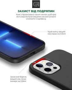 Фото: Чохол ArmorStandart for Apple iPhone 13 Pro - ICON2 Case Midnight (ARM60601) № 5 | KTC